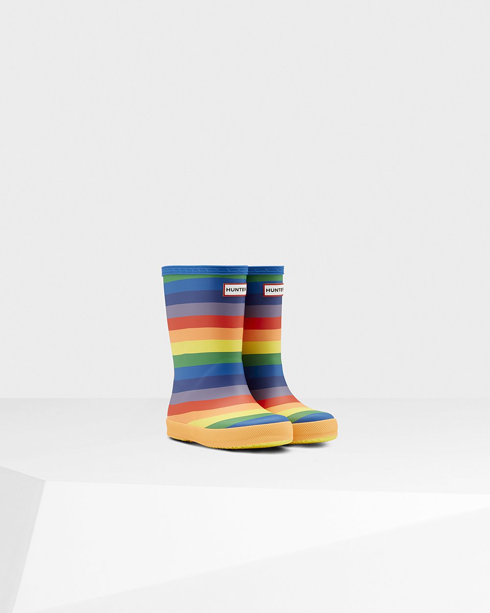 Regenlaarzen Kinderen - Hunter Original First Classic Rainbow - Gekleurd - 90EFYJTVW